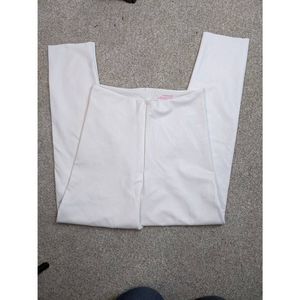 Commando white faux leather leggings size small